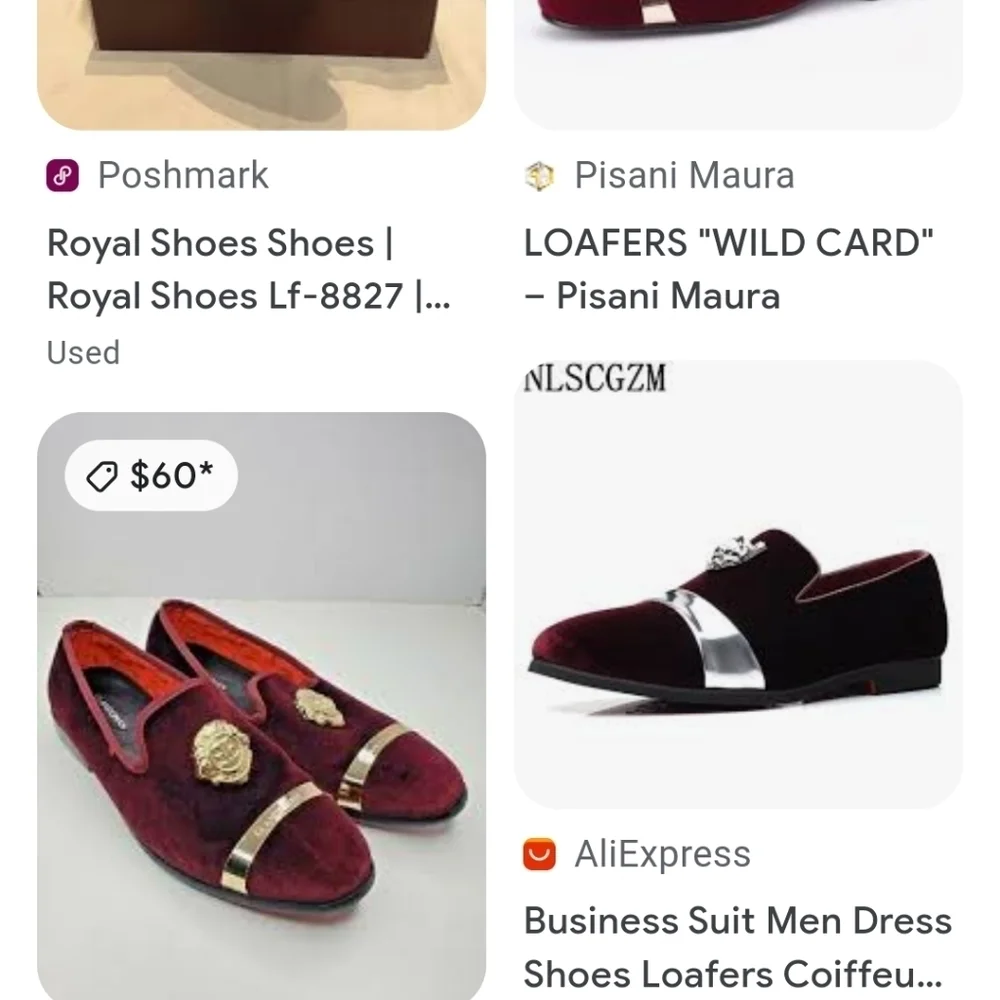 ROYAL‎ SHOES Loafers LF- 8827 MENS 8